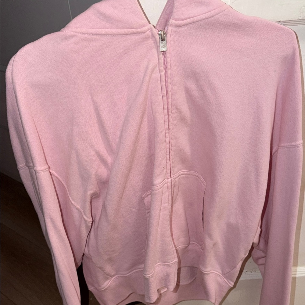 Hollister Pink Hoodie Jacket